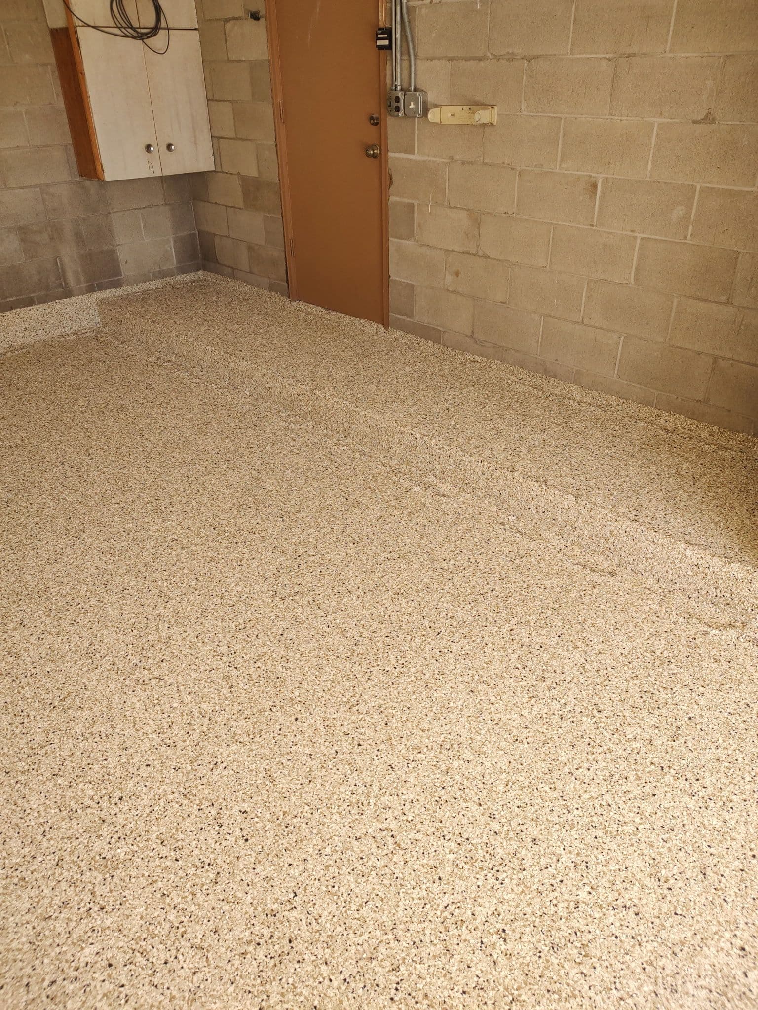 Gallery photos for Cracked Concrete Garage Floor Gets a Full Coating Upgrade: Image #3