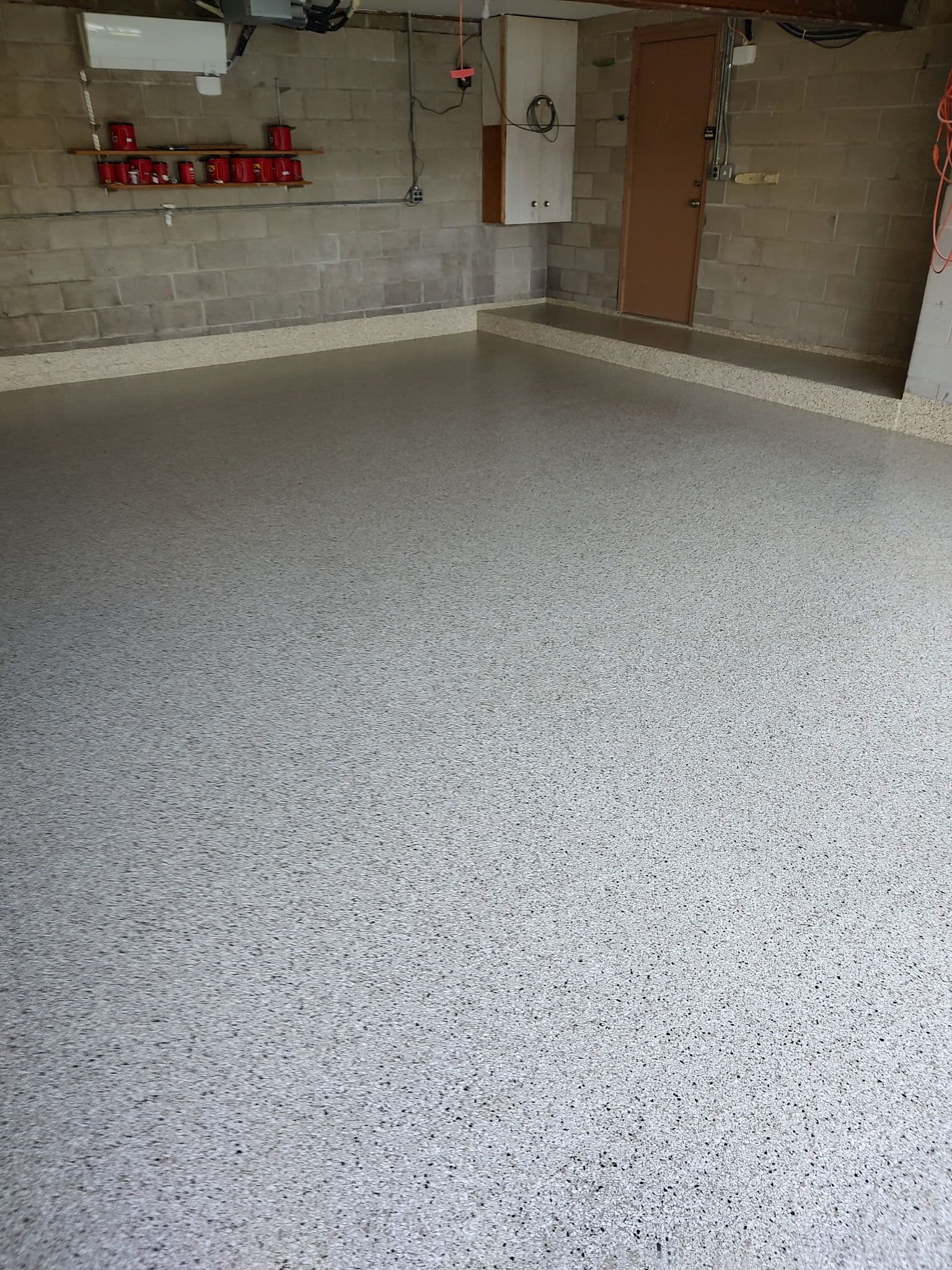 Gallery photos for Cracked Concrete Garage Floor Gets a Full Coating Upgrade: Image #8
