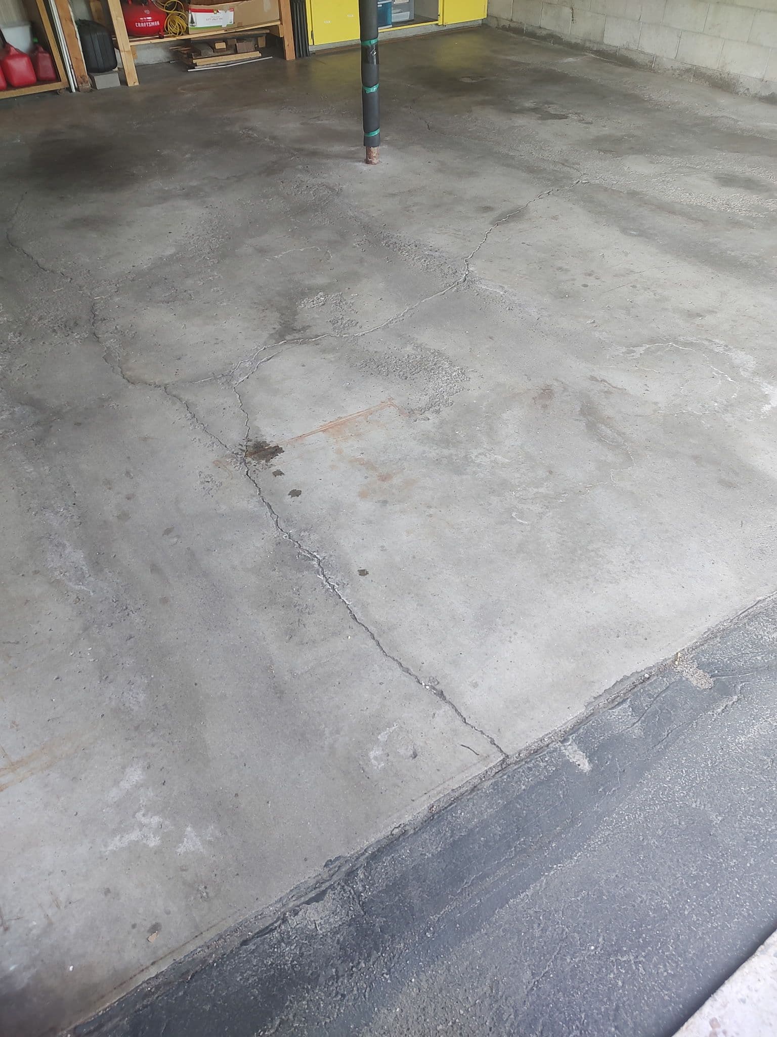 Project Cracked Garage Floor Gets a Fresh Coat in St. Joe image