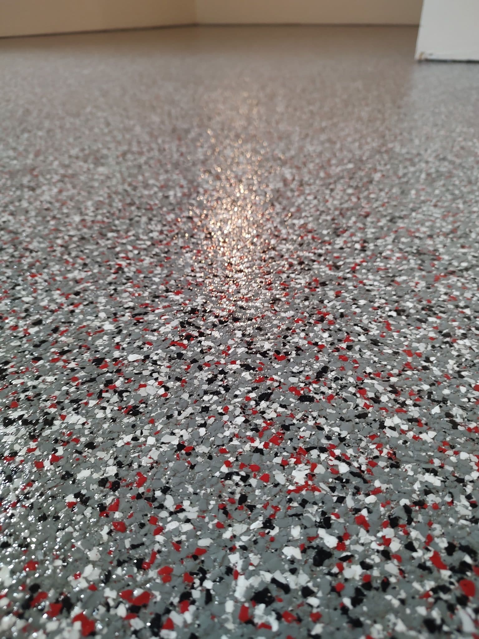 Gallery photos for Basement Floor Coating in Holdingford Gets a Cardinal Blend Upgrade: Image #2