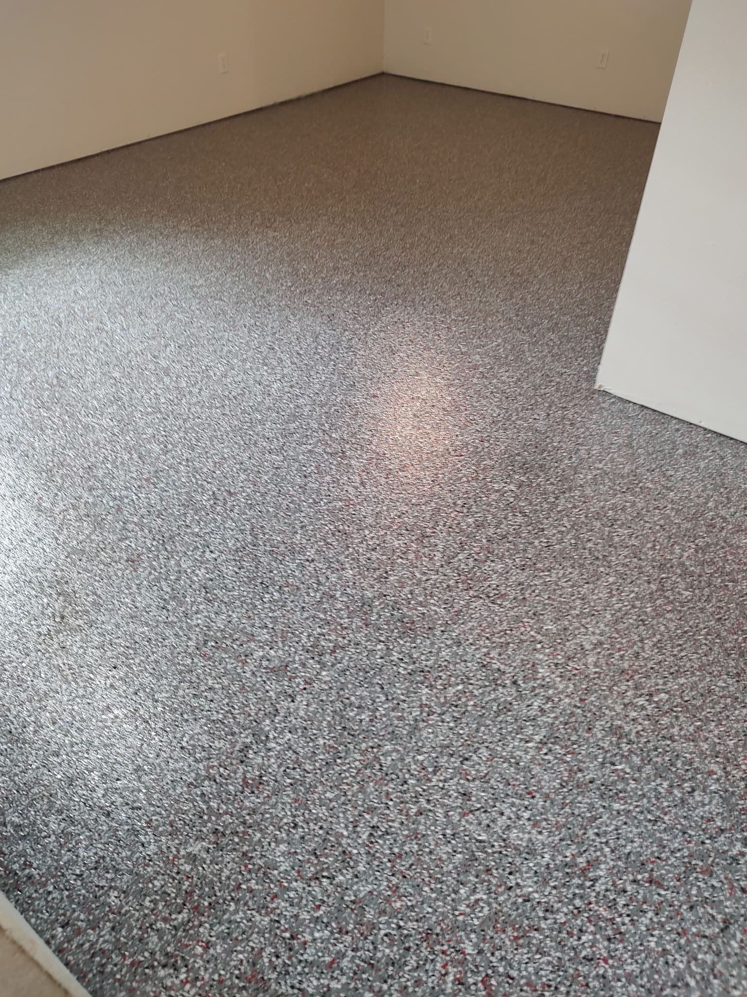 Gallery photos for Basement Floor Coating in Holdingford Gets a Cardinal Blend Upgrade: Image #1