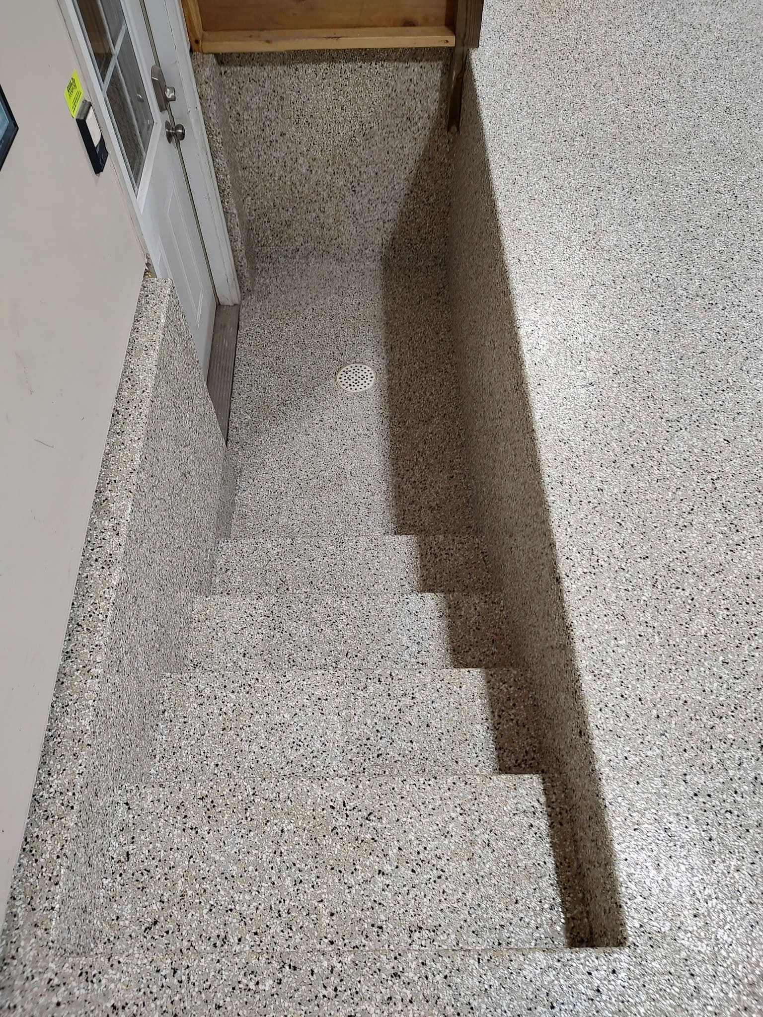 Gallery photos for Concrete Basement Steps Get a Durable Coating Upgrade: Image #1